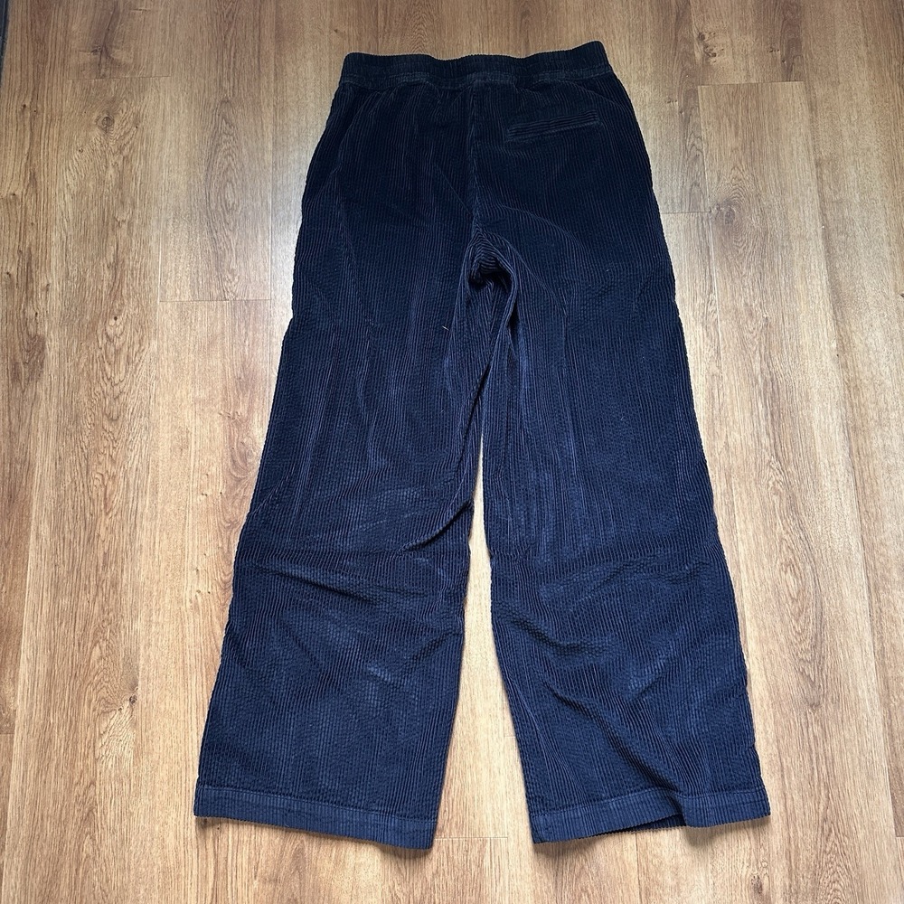 Marine Layer Women's Navy Blue Allison Corduroy Trousers 100% Cotton Size Small - Picture 6 of 7